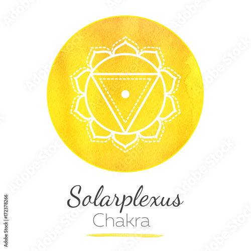 Solarplexus Chakra / Meditation / Yoga / Energiearbeit photo