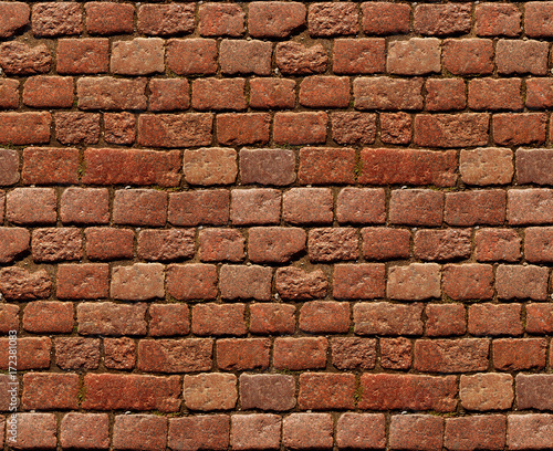 Stone pavement texture. Granite cobblestoned pavement background. Abstract background of old cobblestone pavement close-up. Seamless texture. Perfect tiled on all sides