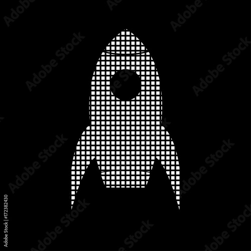 Pixel Icon - Rakete