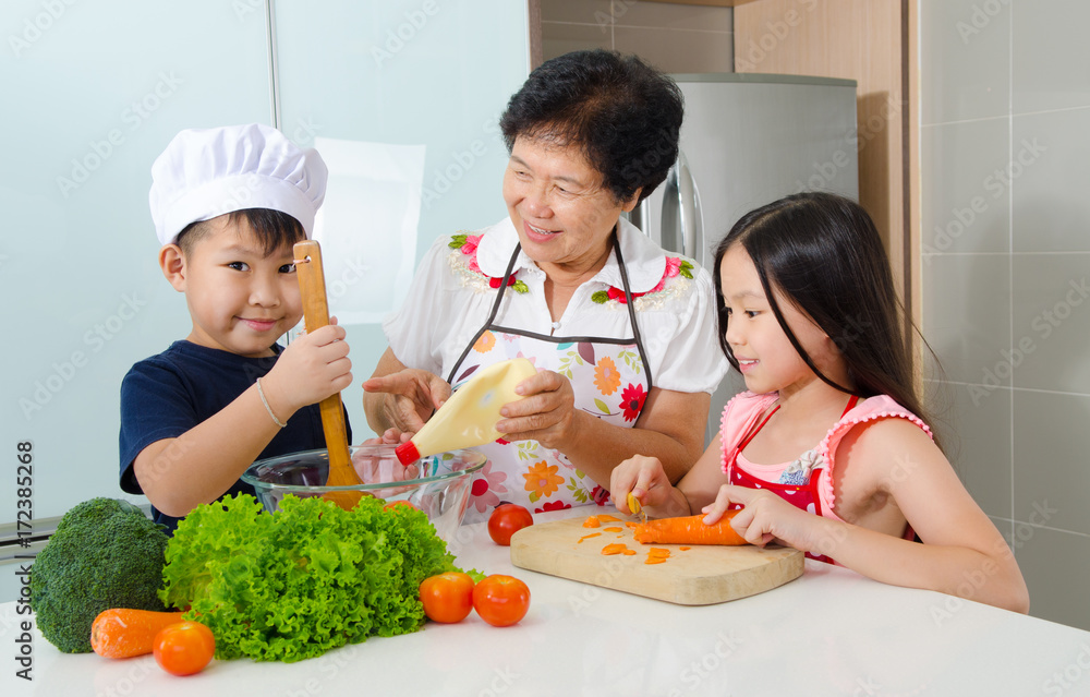 Kitchen lifestyle of asian family Kitchen lifestyle of asian family