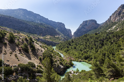 Valley El Chorro, Malaga, Spain photo