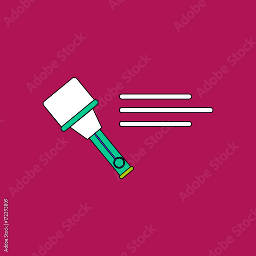 flat vector icon design collection german hand grenade thrown