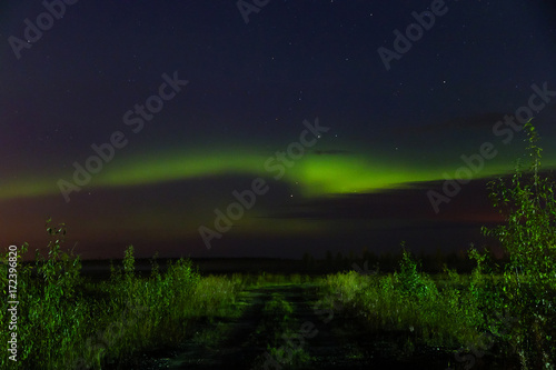 Northern lights  Aurora Borealis 