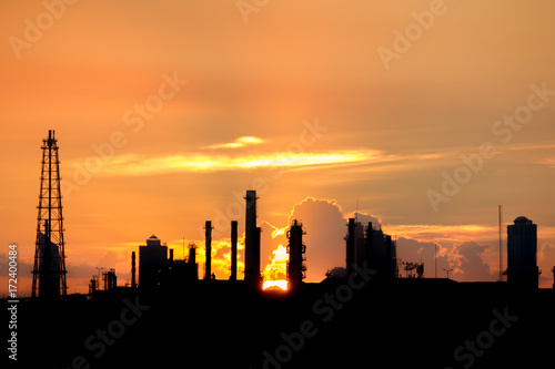 industrial, silhouette,background