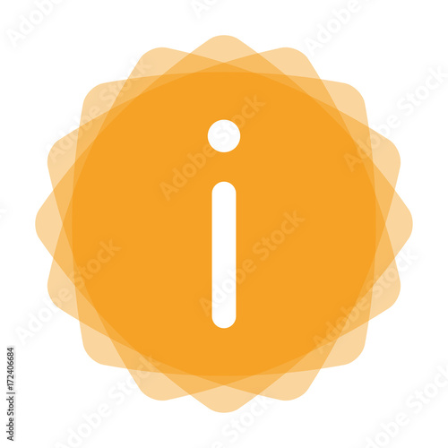 App Icon gelb - Info