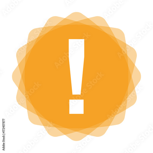App Icon gelb - Ausruf