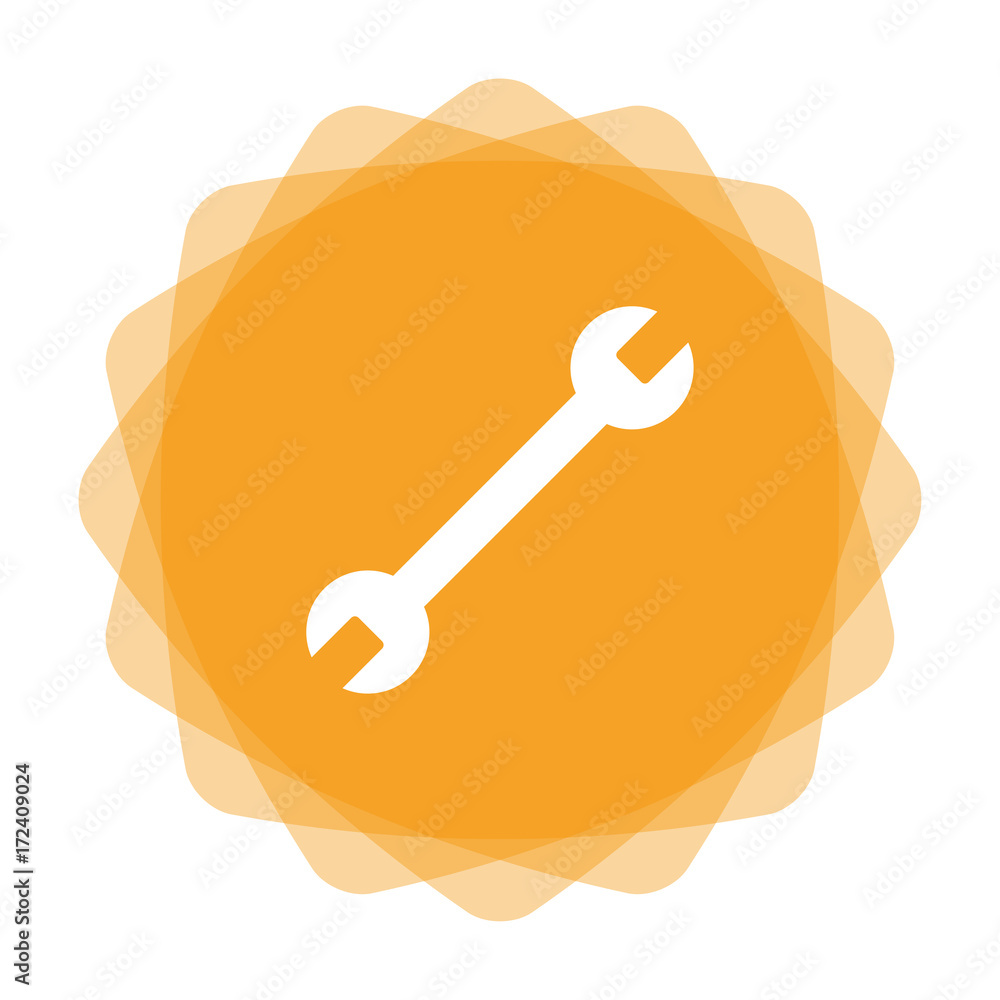 App Icon gelb - Schraubenschlüssel - Bearbeiten