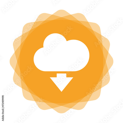 App Icon gelb - Wolke - Download
