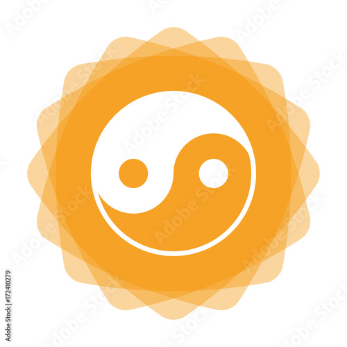 App Icon gelb - Yin-Yang