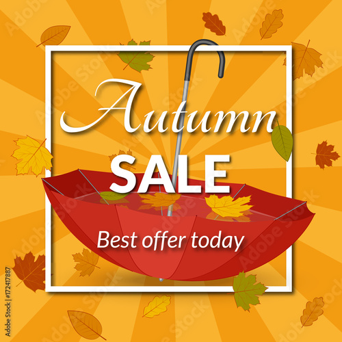  poster for the autumn sale