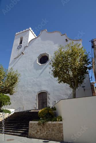 Église de Sainte Marie des Neus à Port de la Selva  photo