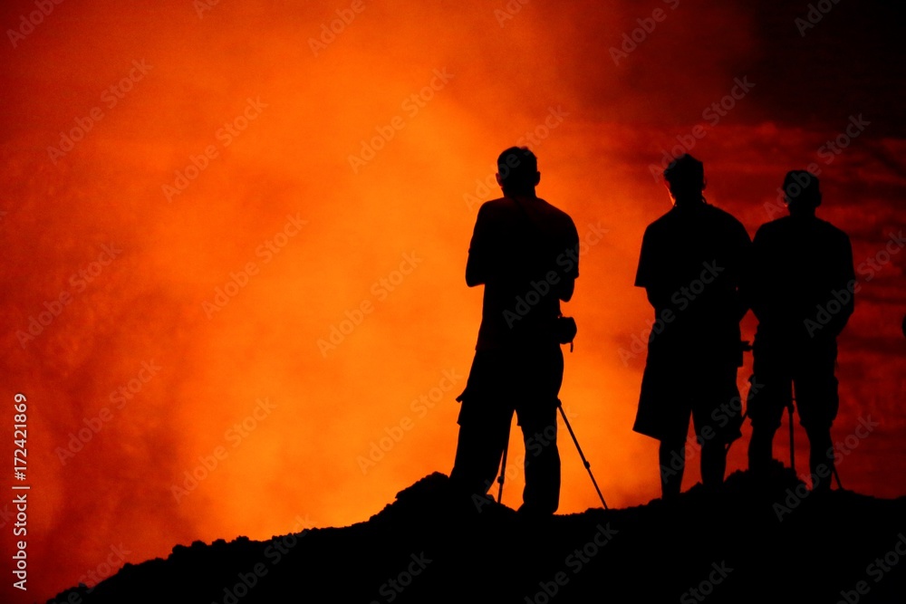 Obraz premium Masaya volcano national park Nicaragua