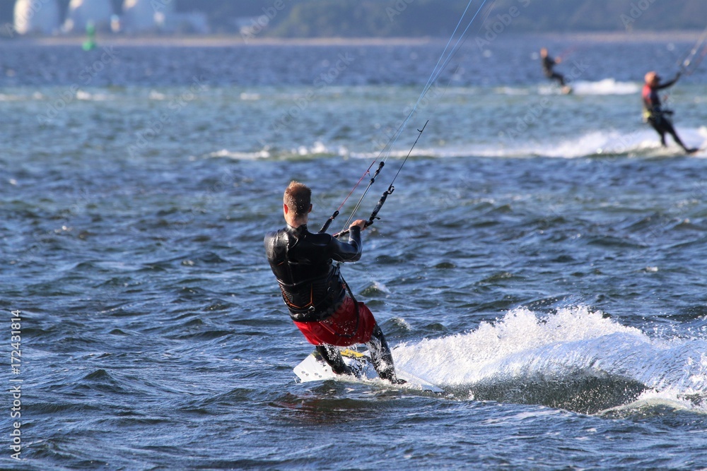 Fototapeta premium kiteboarding