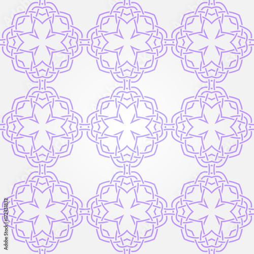 Seamless abstract gray pattern with violet lines. Vector illustration