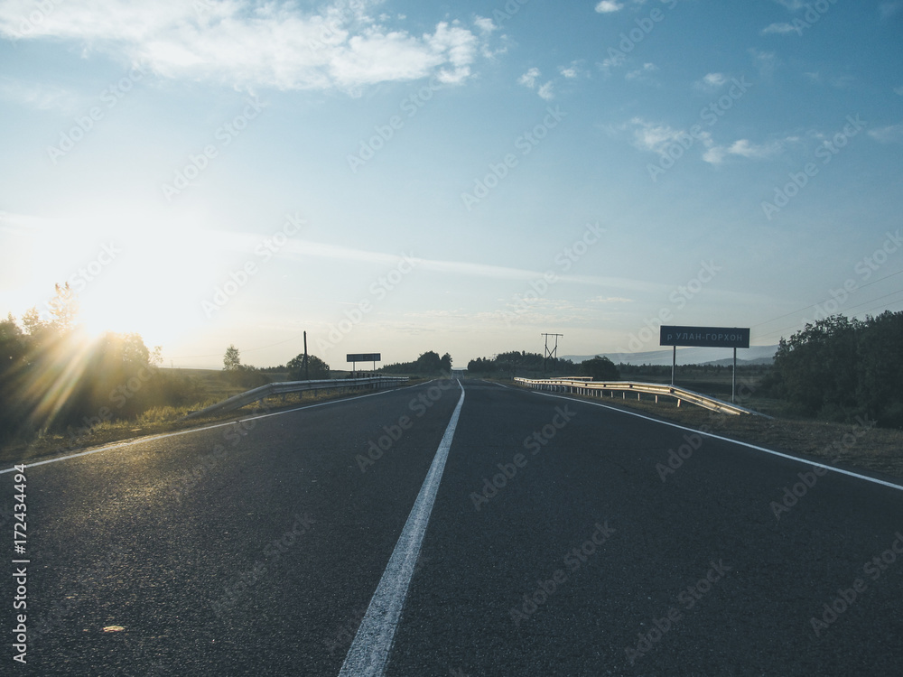 Fototapeta premium Adventure to mountains