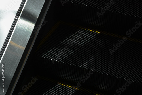 electric escalator - Close up