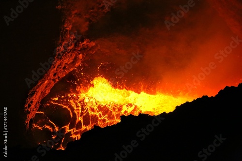 Masaya volcano active lava lake Nicaragua