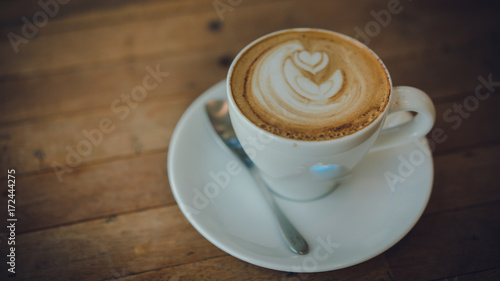 Hot Latte Art Coffee 