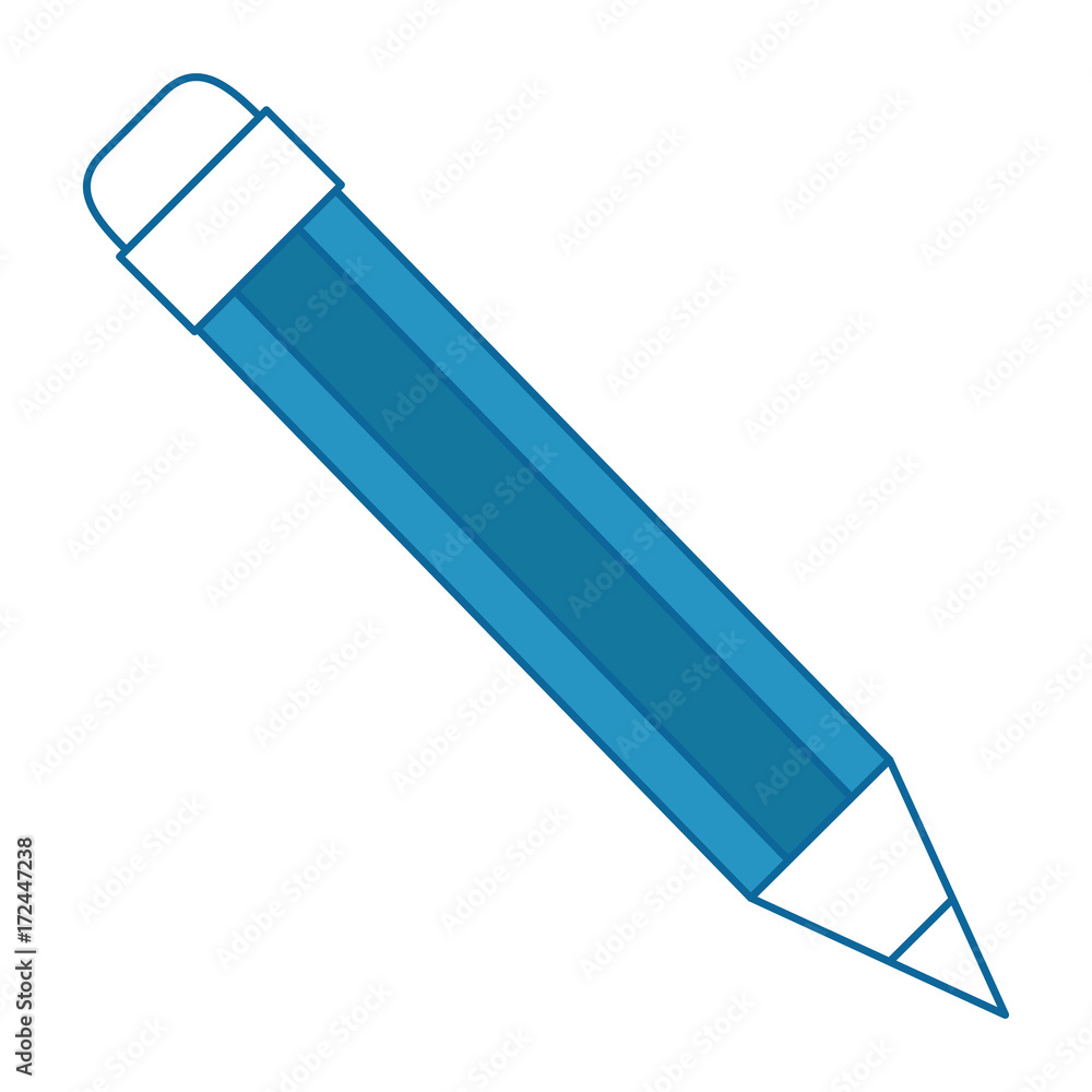 pencil school isolated icon