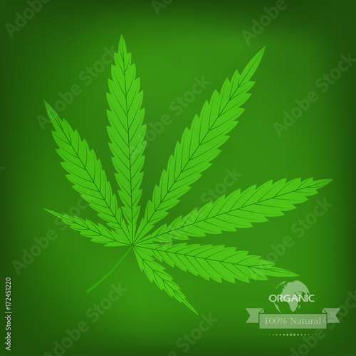 Sheet of hemp medicine.