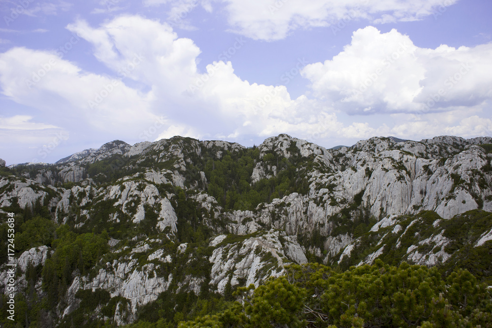 Autumn on Velebit mountain in Croatia