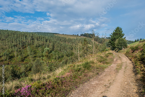 The oldest Camino de Santiago in Spain the "Camino Primitivo" leading from Oviedo to Santiago de Compostela