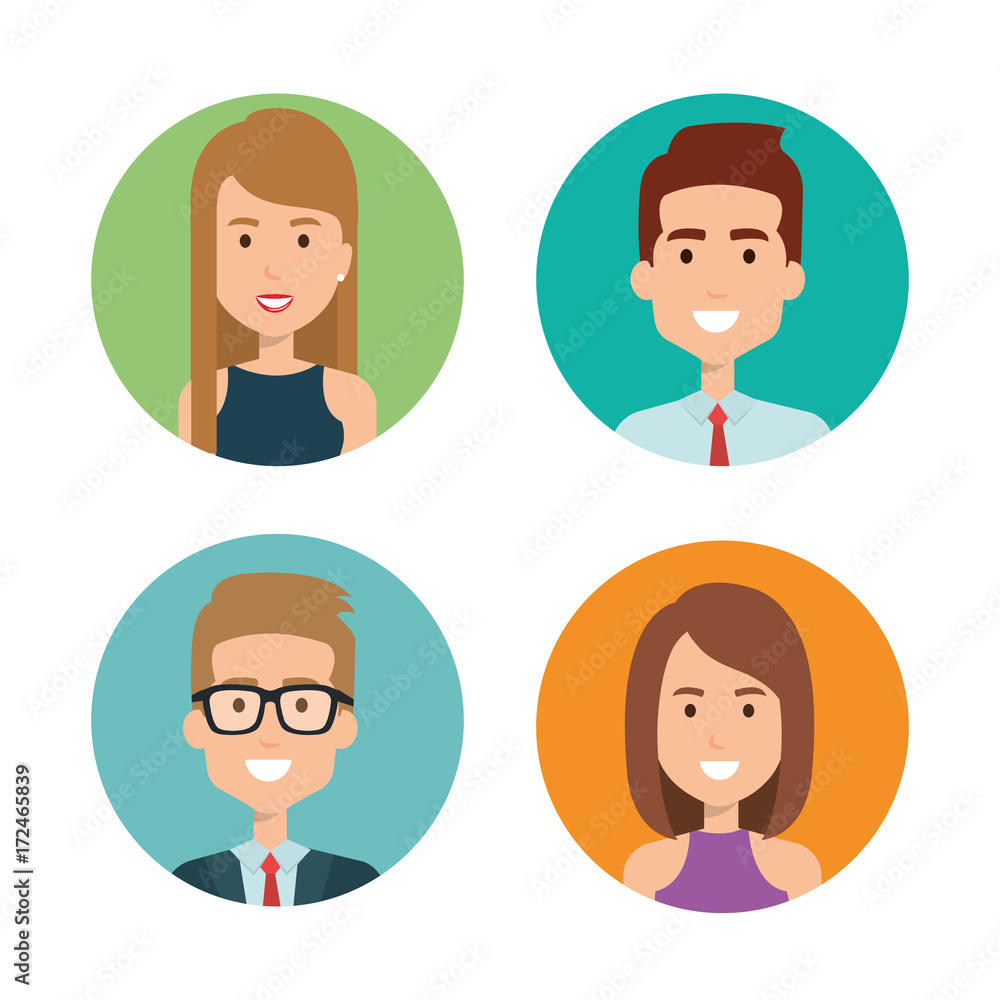 young people group avatars