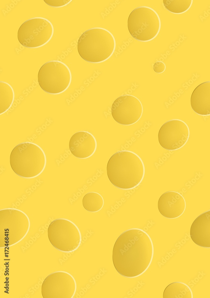 yellow cheese with holes, seamless pattern yellow cheese with holes, seamless pattern