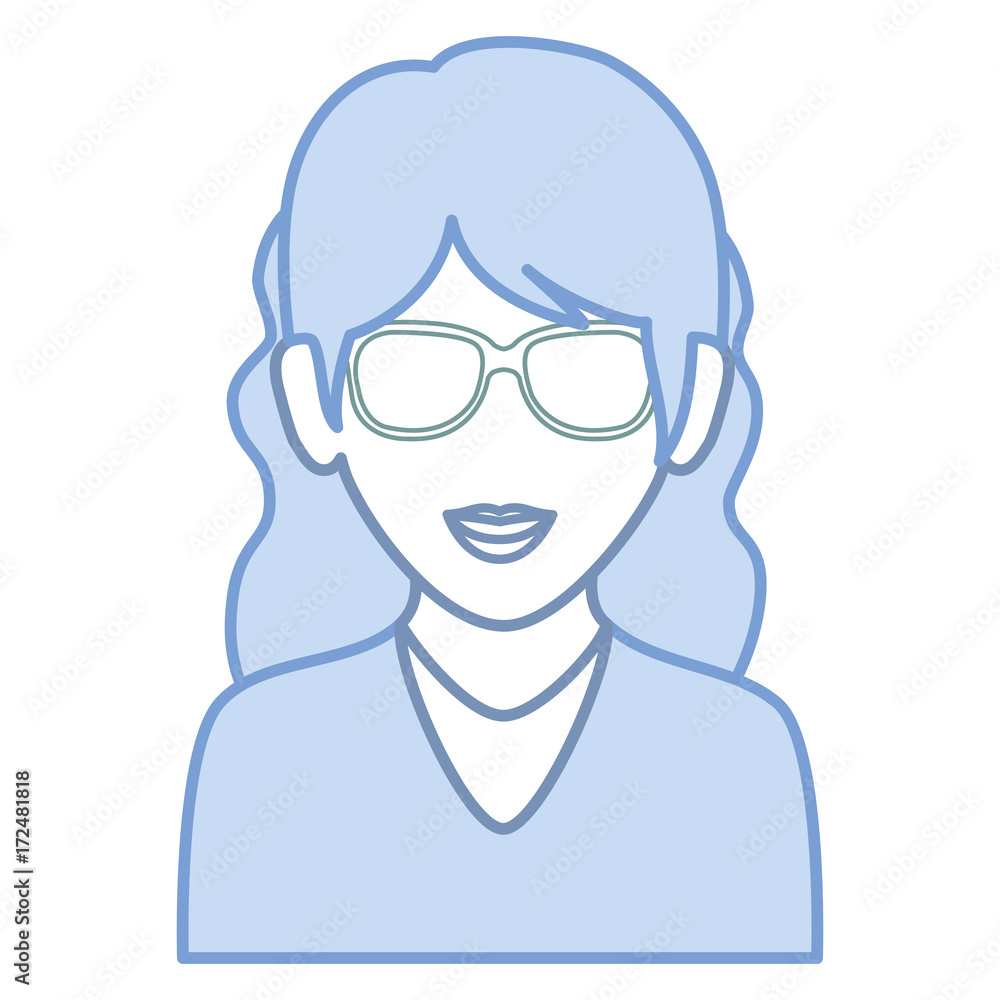 beautiful woman avatar character beautiful woman avatar character