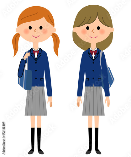 女子高生達