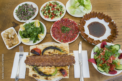 turkish kebab menu