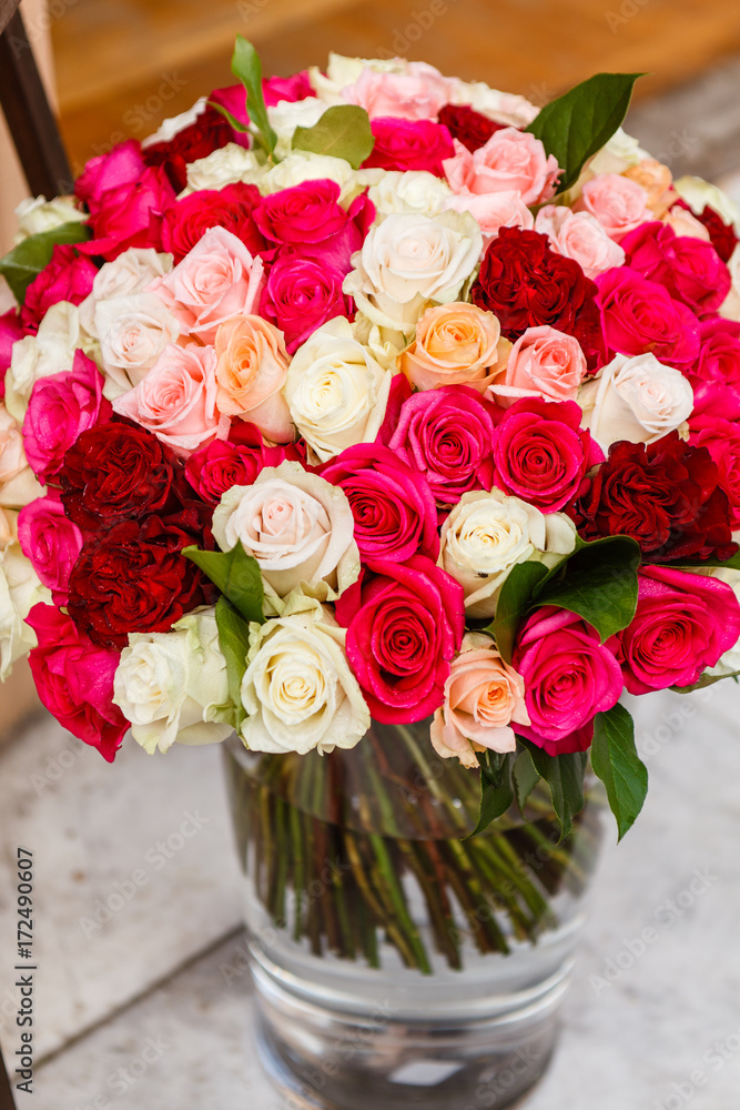 Naklejka premium nice roses