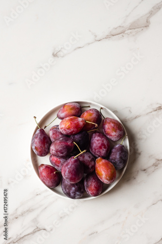 fresh prune plums