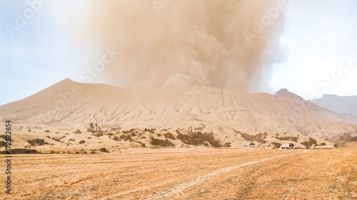 Indonesien, Jawa Timur, Probolinggo, Aktiver Vulkan Mt. Bromo