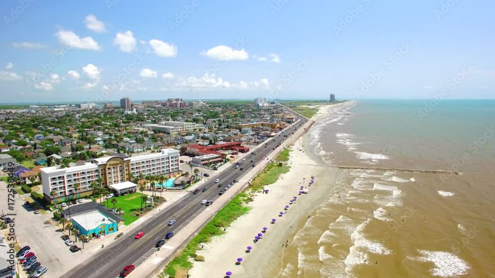 Galveston from the air 