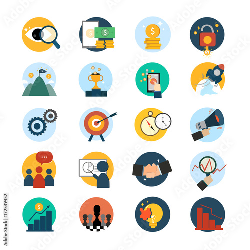 Set of business vectors