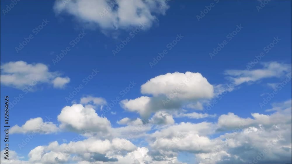 青空のタイムラプス 雲の動き 青空のタイムラプス 雲の動き