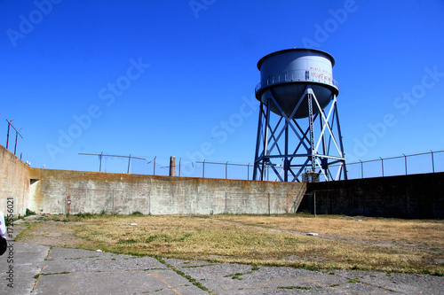 Water Tower at Alcatraz Island Federal Penitentiary