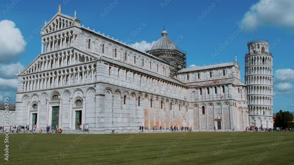 Pisa Cathedral and Leaning Tower at Duomo Square Pisa Cathedral and Leaning Tower at Duomo Square