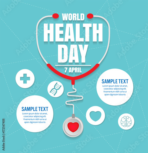 Wold Health Day vector design