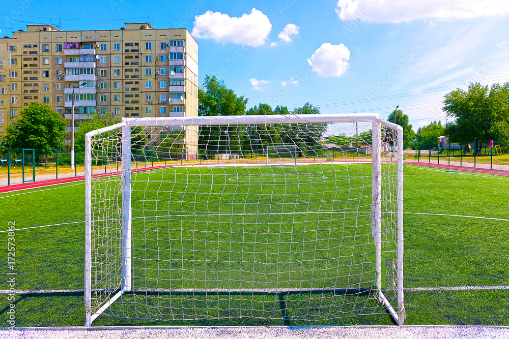 Fototapeta premium The Soccer Football field