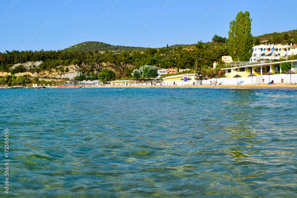 Kavala beach, Greece.
