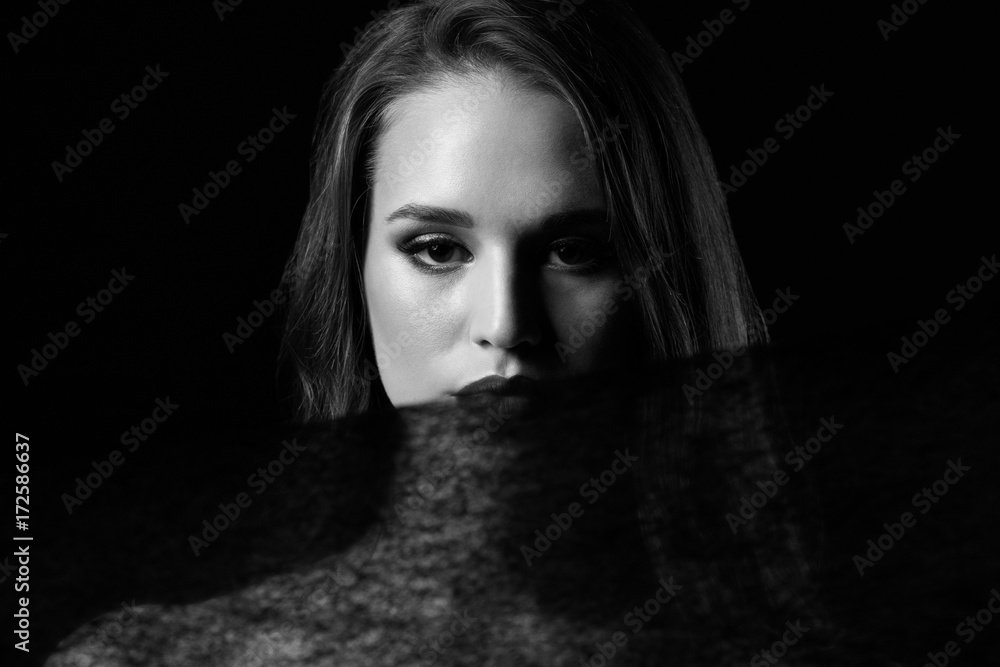 Fototapeta premium Beautiful woman portrait