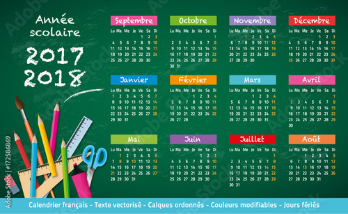 2017-2018-Calendrier année scolaire-2