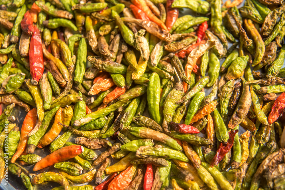 drying hot peppers drying hot peppers