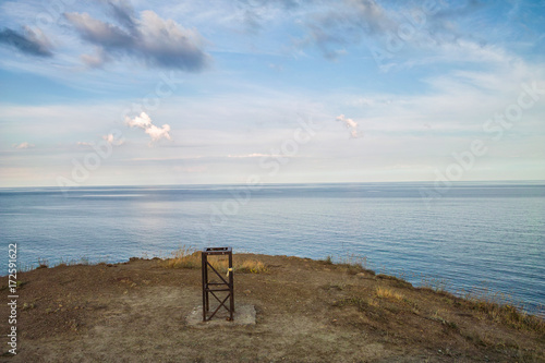 Sea view from the mountain