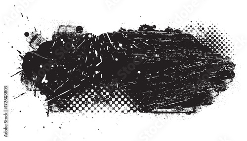 Dirty Abstract Banner Vector