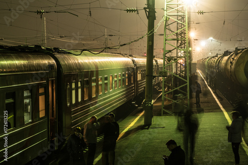 night train transsiberian photo