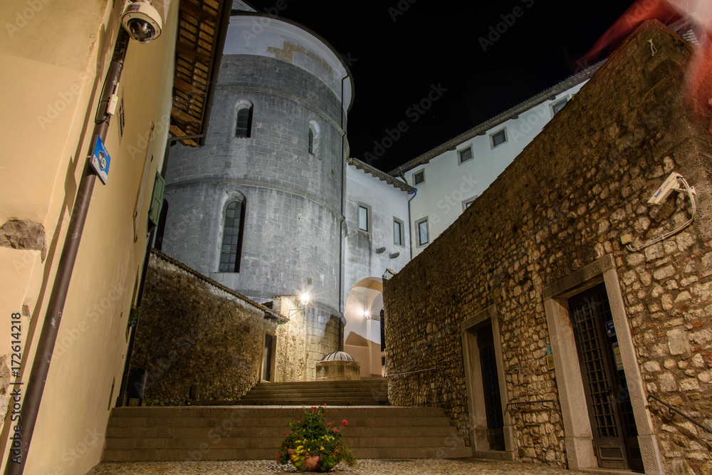 A night-time look at the beauties of Cividale del Friuli. UNESCO World Heritage Beauties
