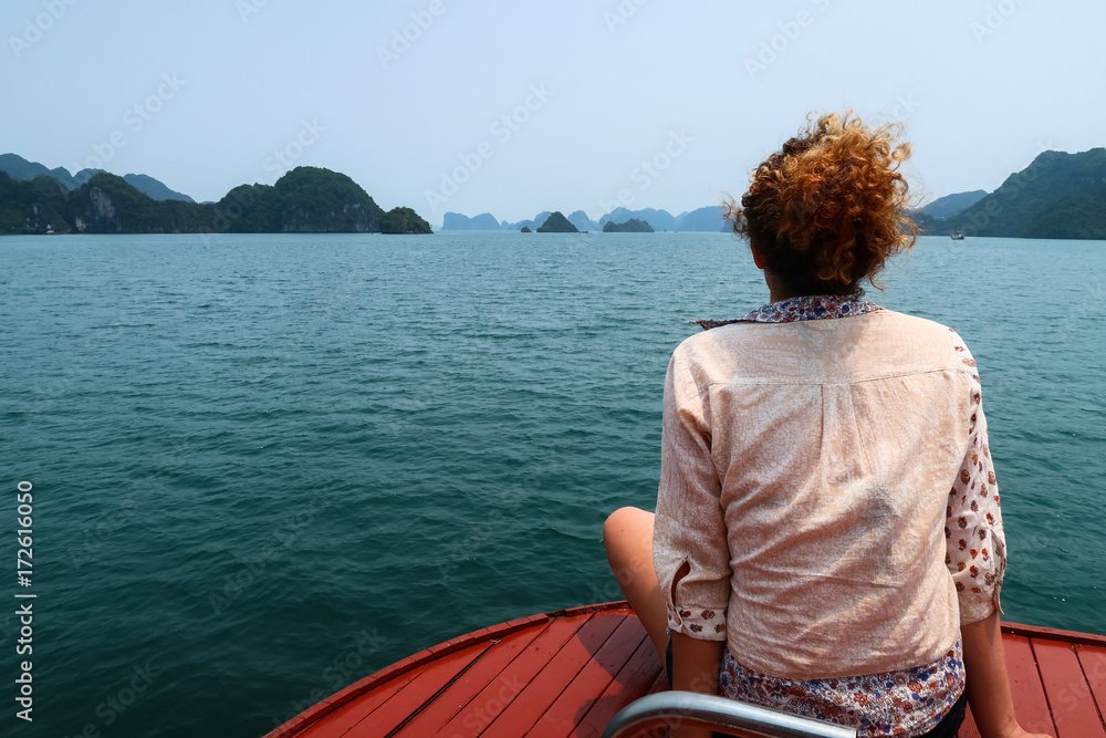 Fototapeta premium Cat Ba Halong Bay vietnam